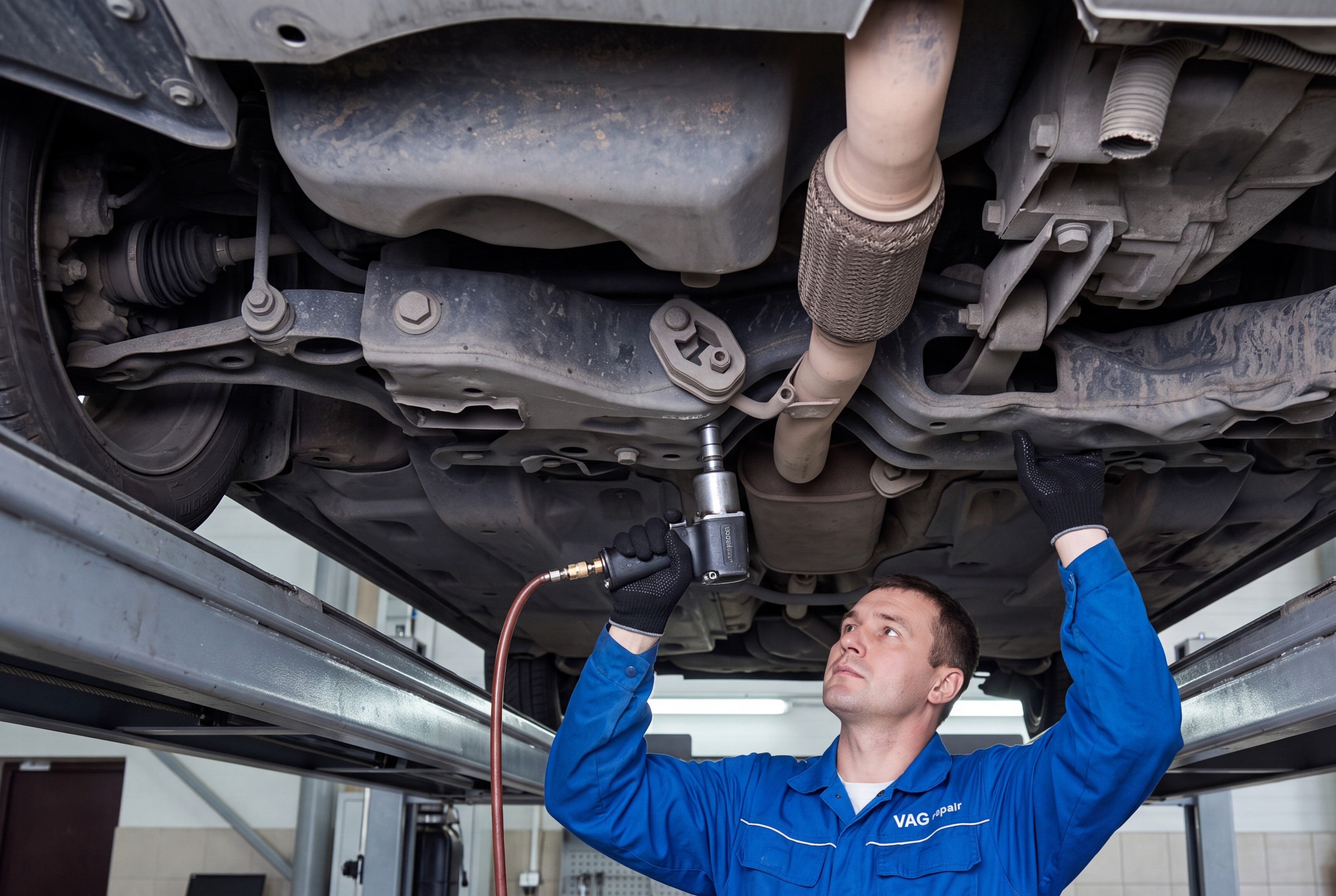 Замена подрамника Volkswagen Polo