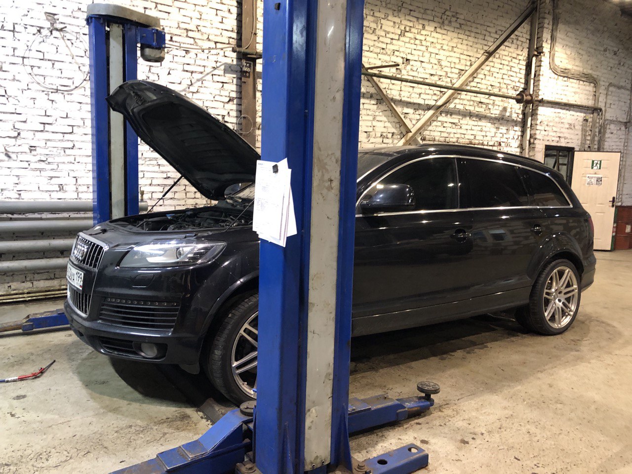 Техническое обслуживание Audi Q7 в Москве
